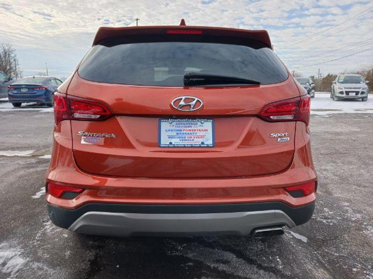 2017 Canyon Copper Hyundai Santa Fe Sport 2.4 AWD (5XYZTDLB2HG) with an 2.4L L4 DOHC 16V engine, 6-Speed Automatic transmission, located at 1184 Kauffman Ave, Fairborn, OH, 45324, (937) 908-9800, 39.807072, -84.030914 - Photo#5