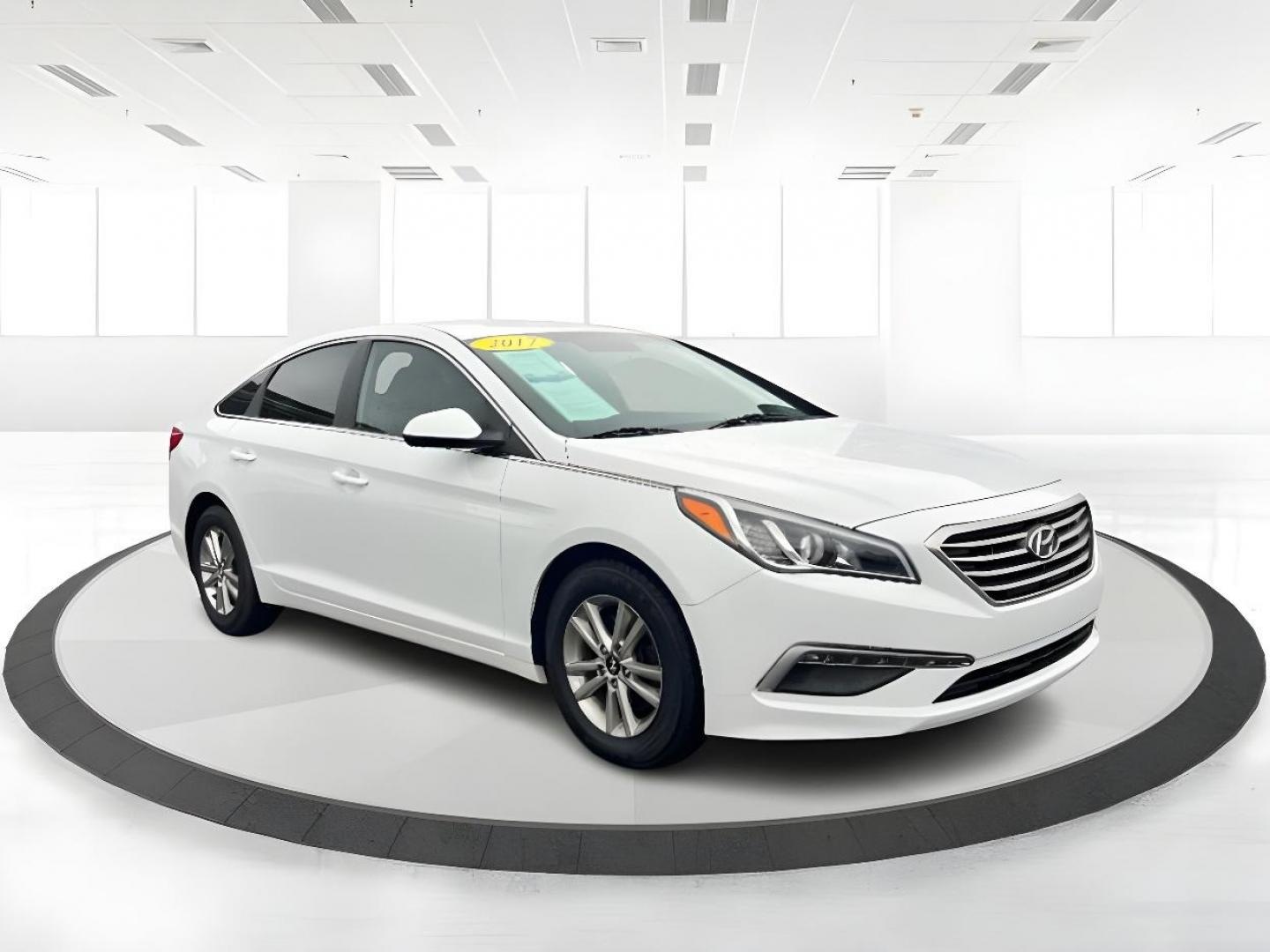 2017 Quartz White Pearl Hyundai Sonata (5NPE24AF6HH) with an 2.4L L4 DOHC 16V engine, 7-Speed Automatic transmission, located at 1230 East Main St, Xenia, OH, 45385, (937) 908-9800, 39.688026, -83.910172 - Photo#0