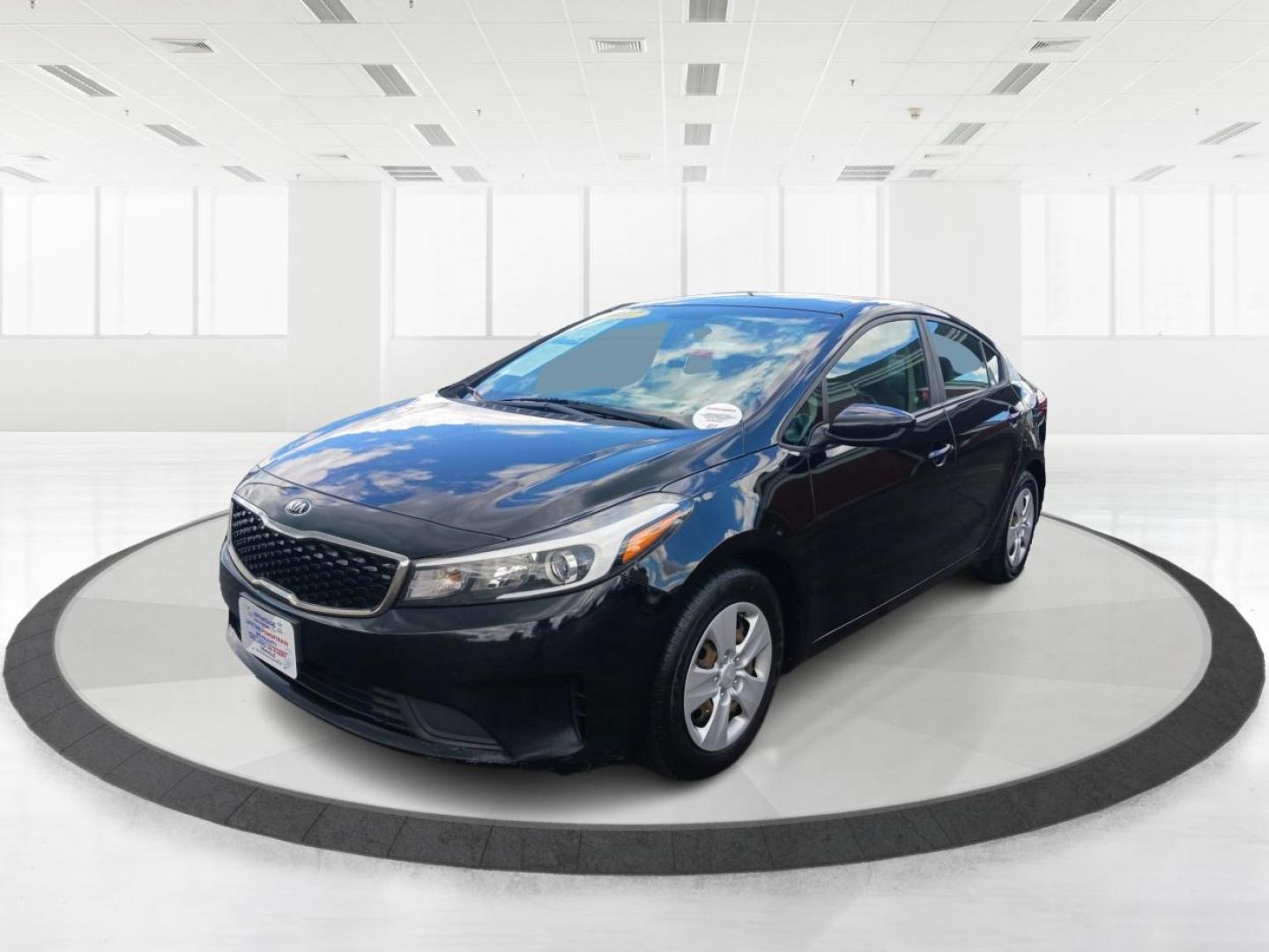 2017 Aurora Black Kia Forte LX 6A (3KPFK4A73HE) with an 2.0L L4 DOHC 16V engine, 6-Speed Automatic transmission, located at 880 E. National Road, Vandalia, OH, 45377, (937) 908-9800, 39.891918, -84.183594 - Photo#7