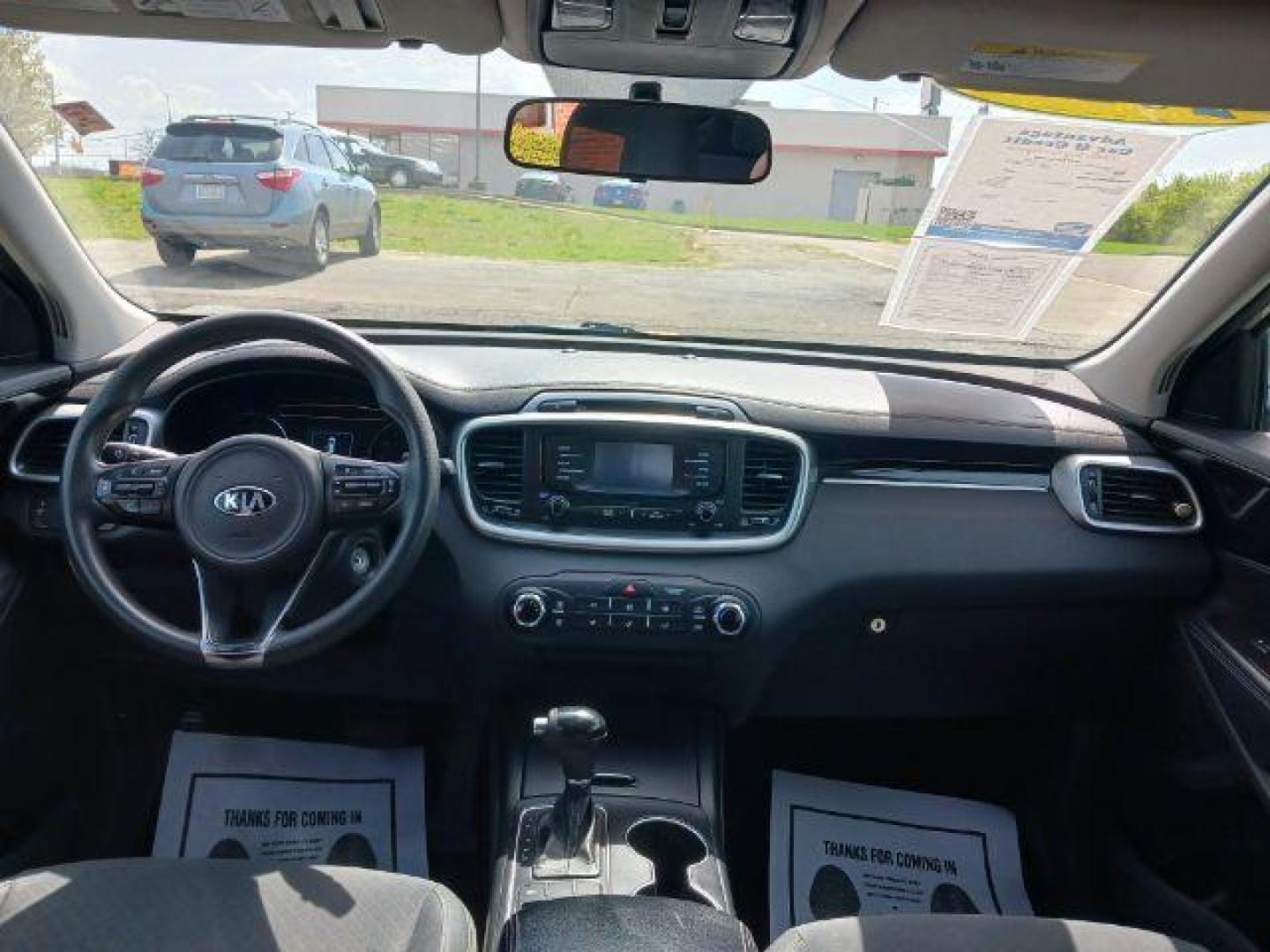 2017 Sparkling Silver Kia Sorento LX 2WD (5XYPG4A37HG) with an 2.4L L4 DOHC 16V engine, 6-Speed Automatic transmission, located at 401 Woodman Dr, Riverside, OH, 45431, (937) 908-9800, 39.760899, -84.123421 - Photo#14