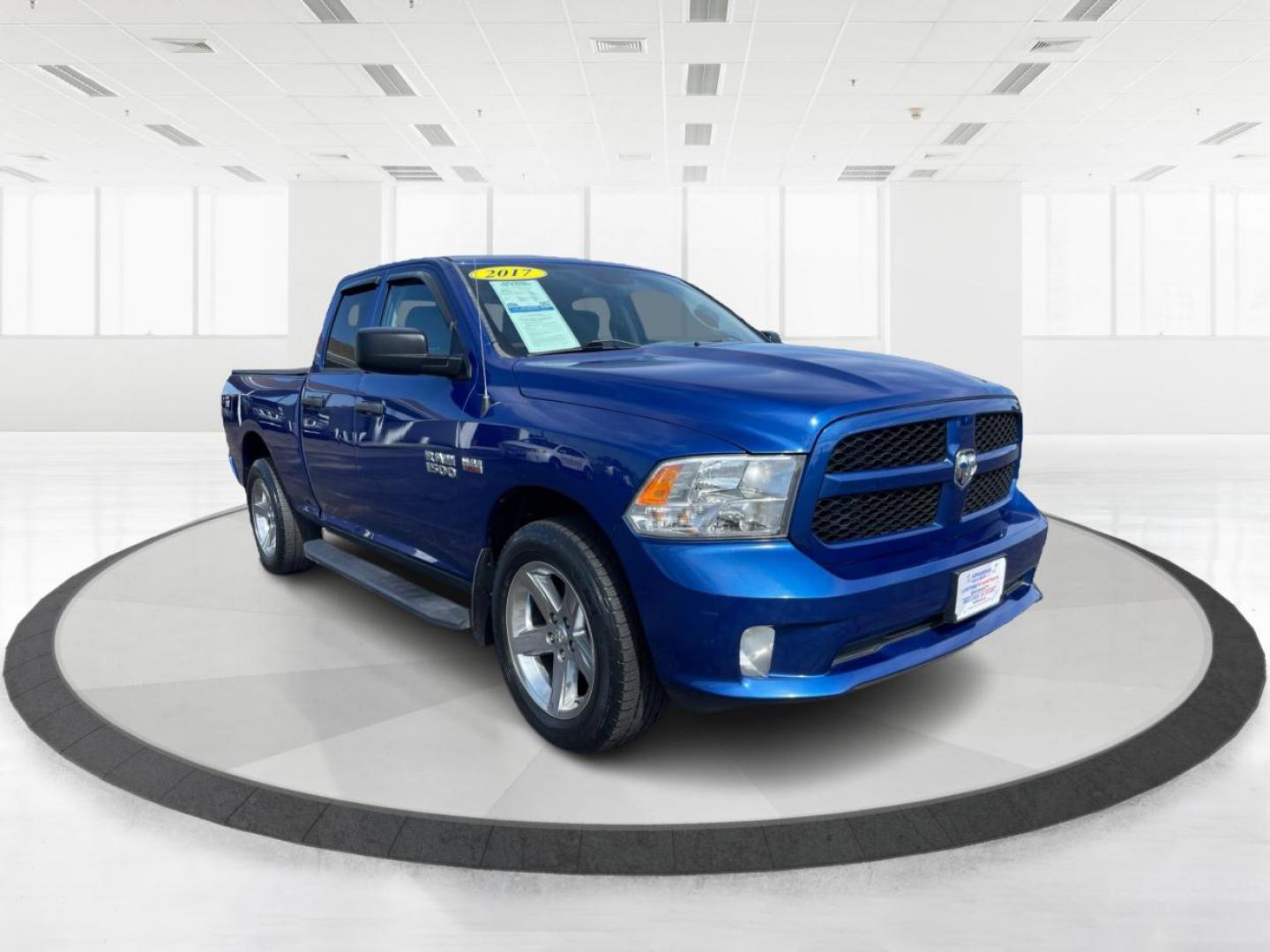 2017 Blue Streak Pearl Coat RAM 1500 Tradesman Quad Cab 4WD (1C6RR7FT5HS) with an 5.7L V8 OHV 16V engine, 8A transmission, located at 4508 South Dixie Dr, Moraine, OH, 45439, (937) 908-9800, 39.689976, -84.218452 - Photo#0