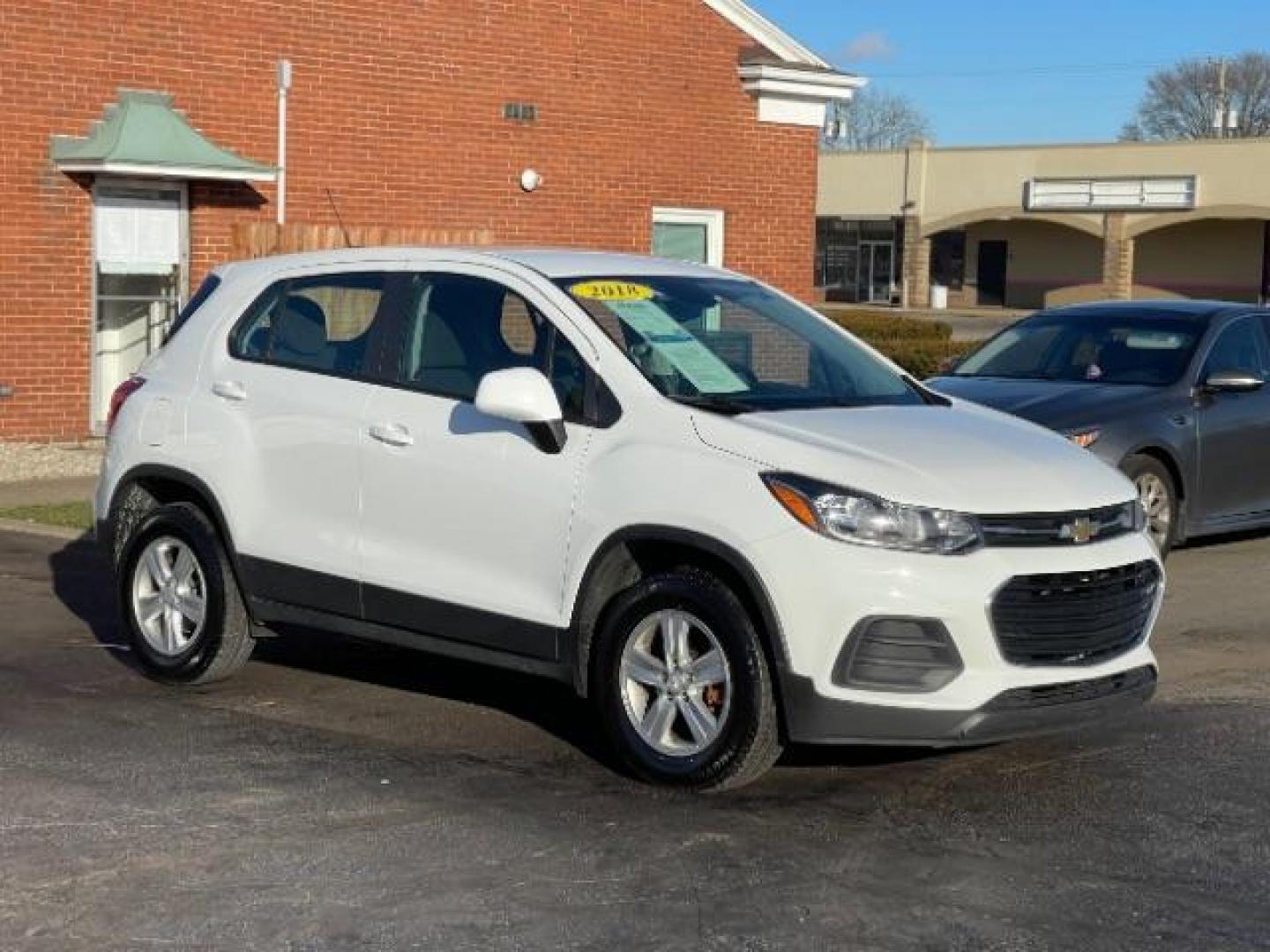 2018 Summit White Chevrolet Trax LS AWD (KL7CJNSB5JB) with an 1.4L L4 DOHC 16V engine, 6-Speed Automatic transmission, located at 1184 Kauffman Ave, Fairborn, OH, 45324, (937) 908-9800, 39.807072, -84.030914 - Photo#0