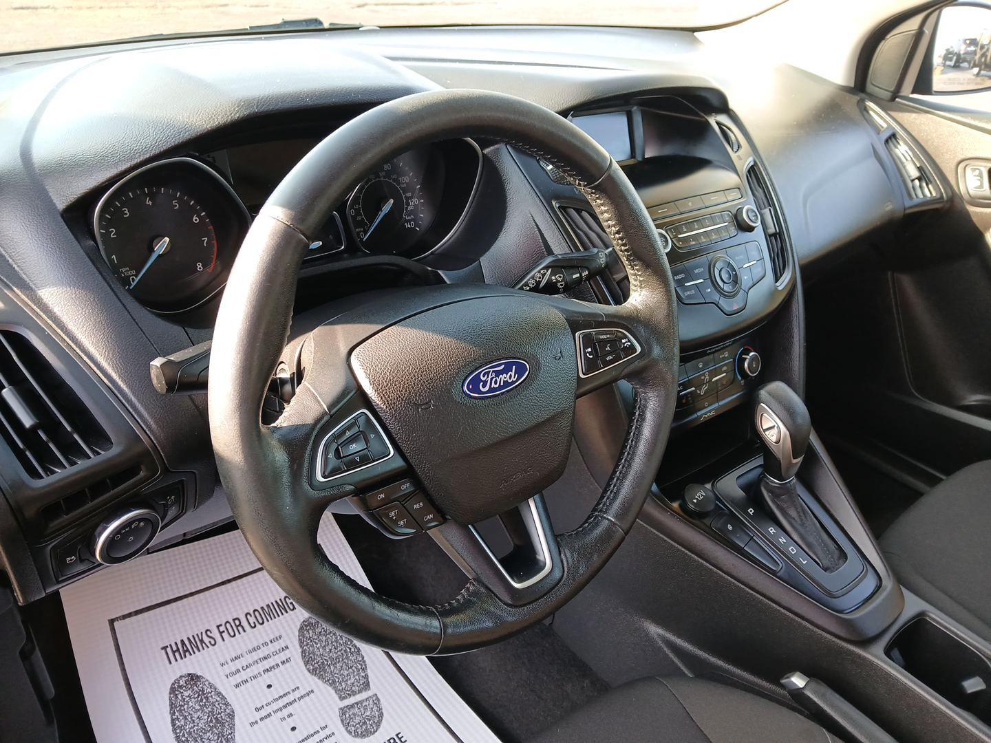 2018 Shadow Black Ford Focus SE Hatch (1FADP3K20JL) with an 2.0L L4 DOHC 16V engine, located at 1951 S Dayton Lakeview Rd., New Carlisle, OH, 45344, (937) 908-9800, 39.890999, -84.050255 - Photo#8