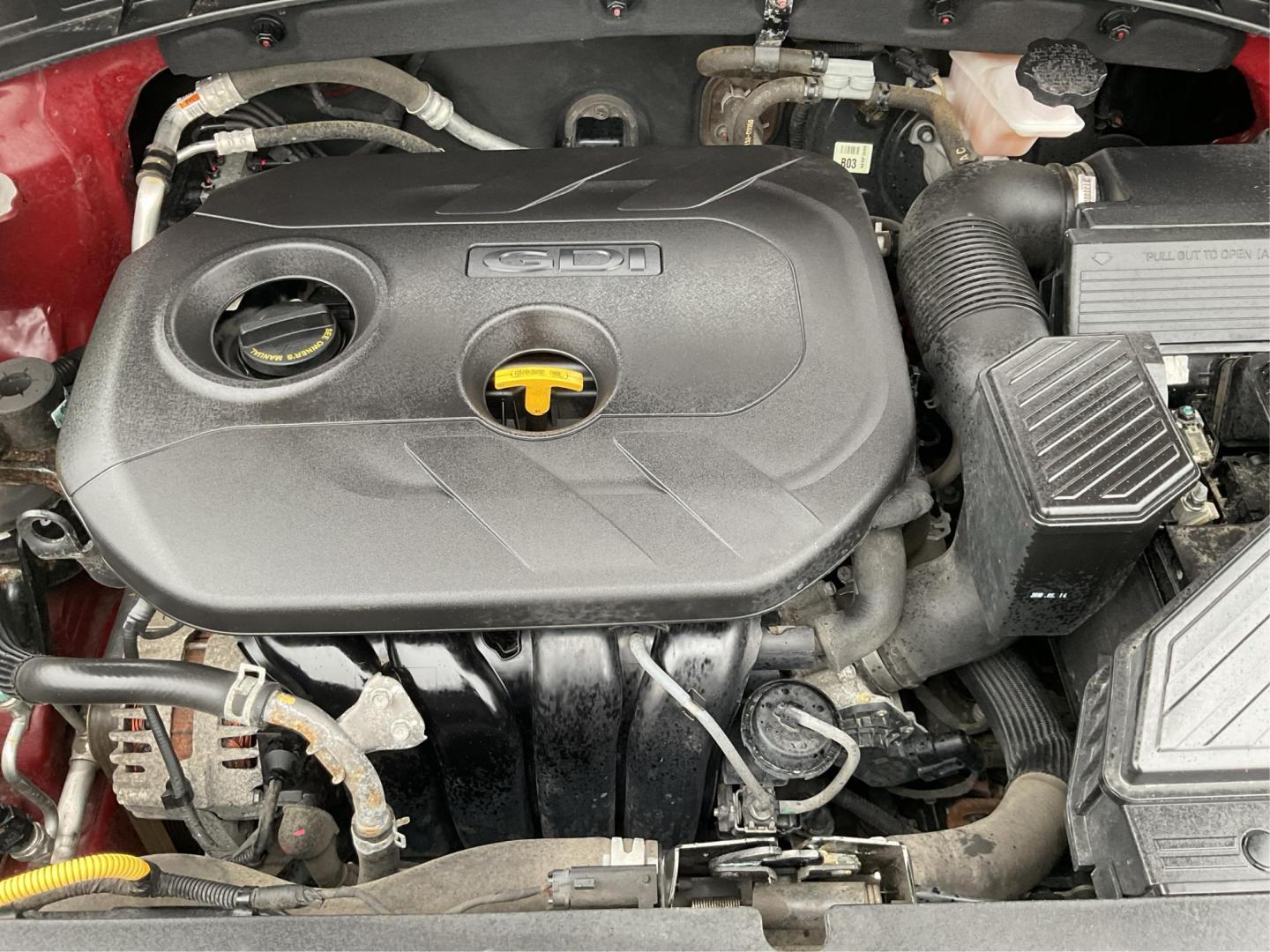 2018 Hyundai Tucson SE (KM8J2CA4XJU) with an Nu 2L I-4 gasoline direct injection engine, located at 1184 Kauffman Ave, Fairborn, OH, 45324, (937) 908-9800, 39.807072, -84.030914 - 2018 Hyundai Tucson SE - Photo#10