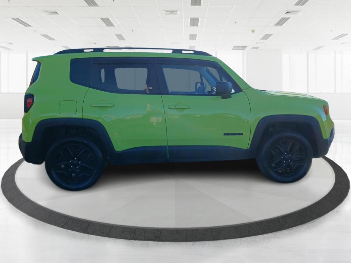 2018 Hypergreen Clear Coat Jeep Renegade Sport 4WD (ZACCJBAB7JP) with an 2.4L L4 DOHC 16V engine, 6M transmission, located at 1099 N County Rd 25A , Troy, OH, 45373, (937) 908-9800, 40.057079, -84.212883 - Photo#0