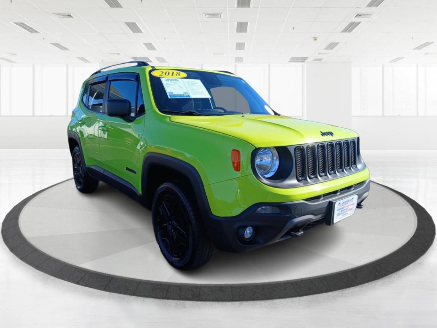 2018 Hypergreen Clear Coat Jeep Renegade Sport 4WD (ZACCJBAB7JP) with an 2.4L L4 DOHC 16V engine, 6M transmission, located at 1099 N County Rd 25A , Troy, OH, 45373, (937) 908-9800, 40.057079, -84.212883 - Photo#5