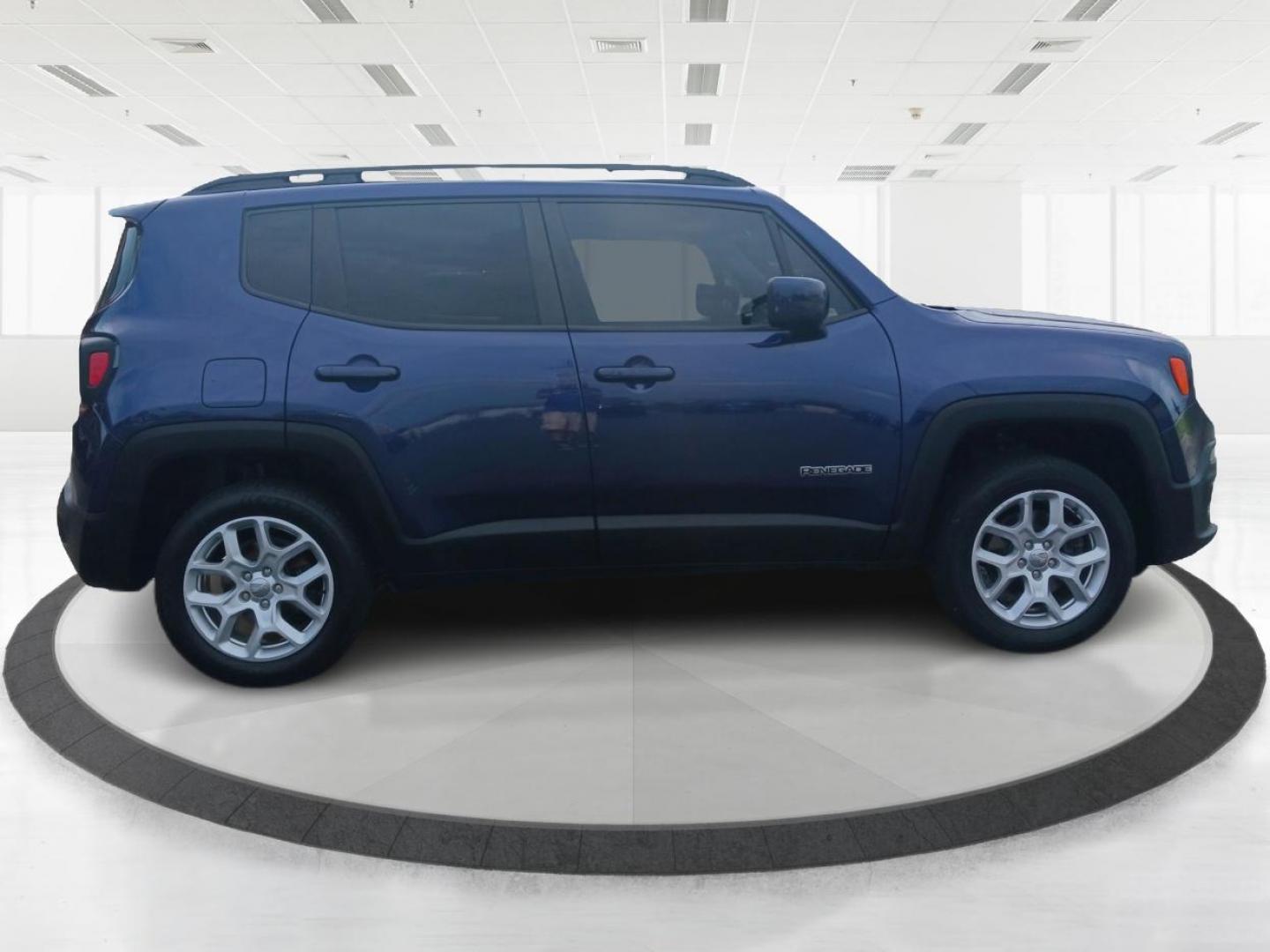 2018 Jetset Blue /Black, premium cloth Jeep Renegade Latitude 4WD (ZACCJBBB6JP) with an 2.4L L4 DOHC 16V engine, 6M transmission, located at 4508 South Dixie Dr, Moraine, OH, 45439, (937) 908-9800, 39.689976, -84.218452 - Photo#0