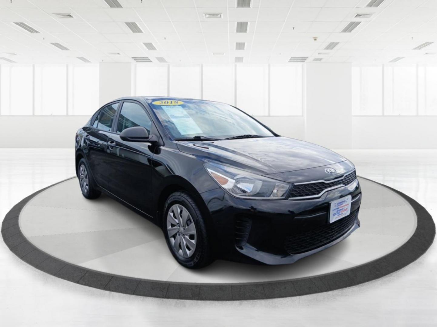 2018 Aurora Black Kia Rio S (3KPA24AB8JE) with an 1.6L L4 DOHC 16V engine, 6A transmission, located at 4508 South Dixie Dr, Moraine, OH, 45439, (937) 908-9800, 39.689976, -84.218452 - Photo#0