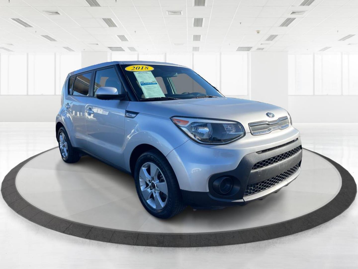 2018 Bright Silver Kia Soul Base 6M (KNDJN2A29J7) with an 1.6L L4 DOHC 16V engine, 6M transmission, located at 1099 N County Rd 25A , Troy, OH, 45373, (937) 908-9800, 40.057079, -84.212883 - Photo#0