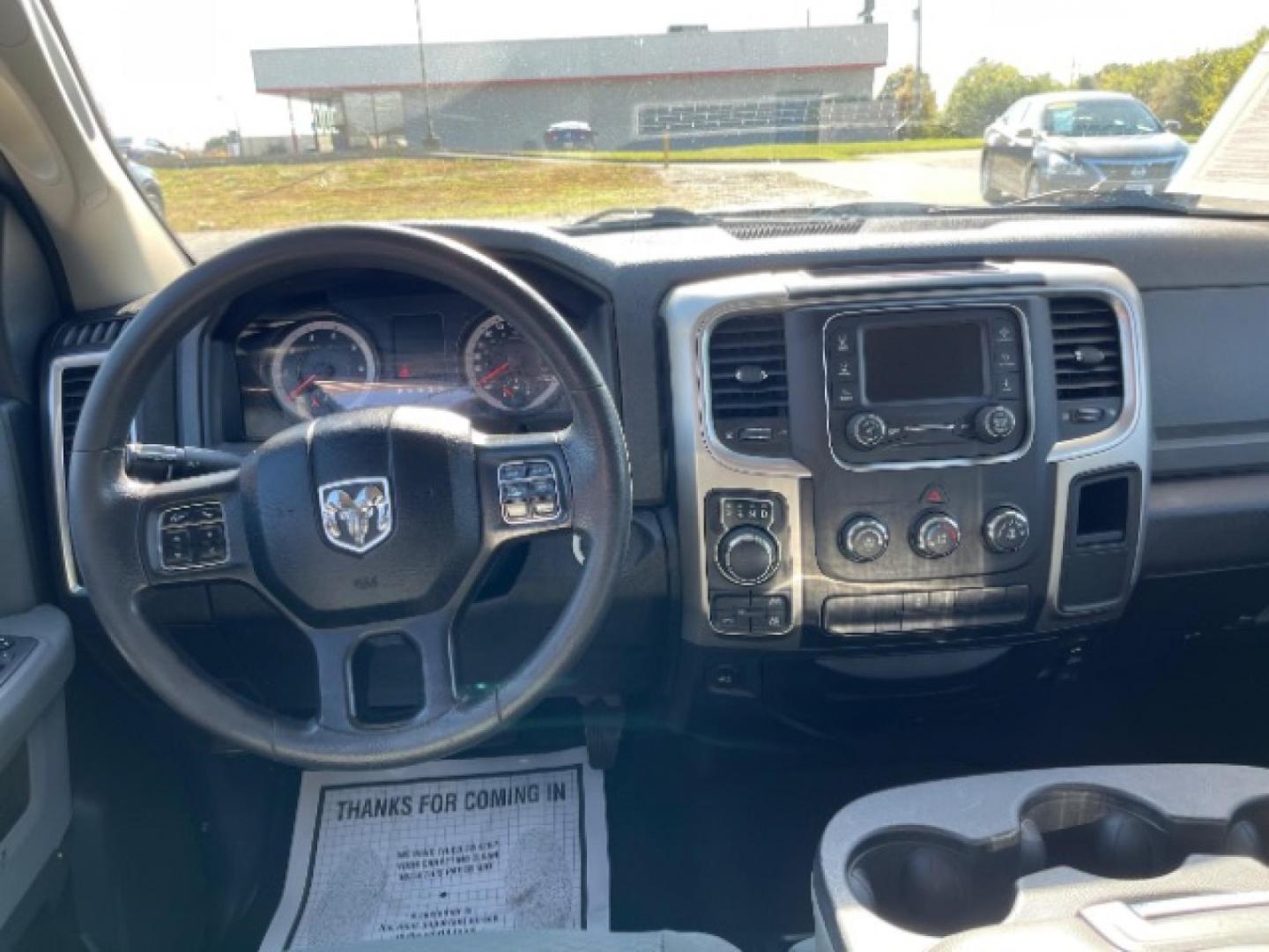 2018 Gray RAM 1500 SLT Crew Cab SWB 4WD (1C6RR7LT8JS) with an 5.7L V8 OHV 16V engine, 8A transmission, located at 1099 N County Rd 25A , Troy, OH, 45373, (937) 908-9800, 40.057079, -84.212883 - Photo#13